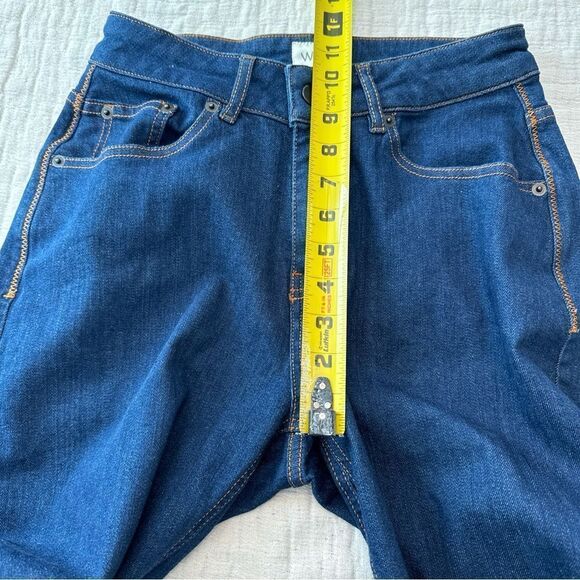 Wrap London Wide Leg Cotton Jeans Blue Denim U.S. Size 4 - Picture 12 of 15